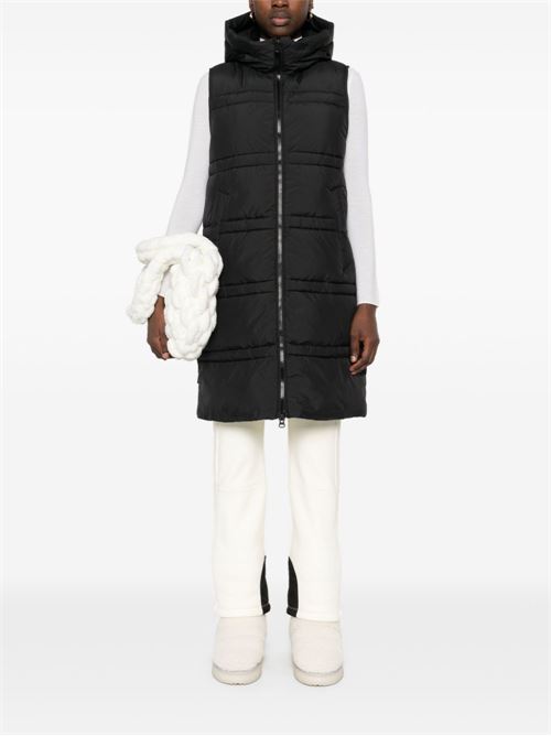 Gilet donna lungo nero Judee SAVE THE DUCK | D81872WRECY1910000